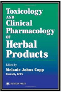 Toxicology and Clinical Pharmacology of Herbal Products